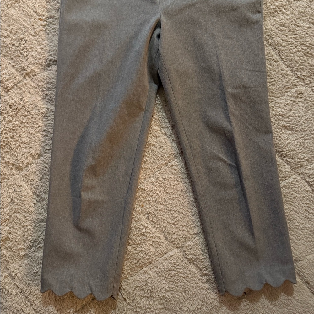 NWOT! Talbots Gray Chatham Cropped Women's Dress Pants